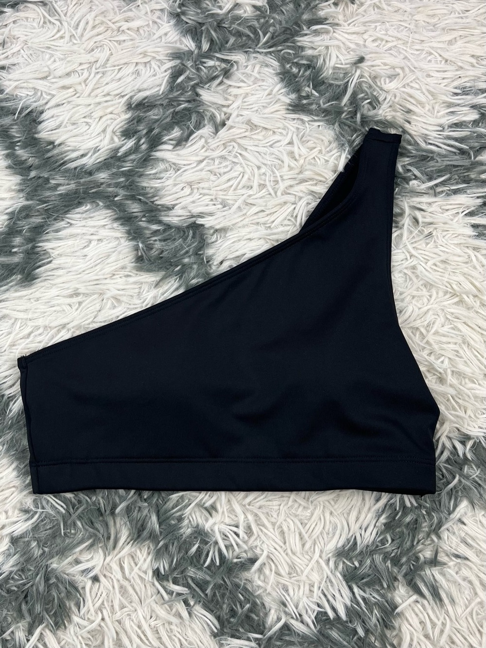 Victoria’s Secret PINK SPORT Women’s Black One Shoulder Sports Bra Size Small